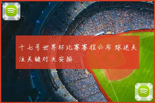 十七号世界杯比赛赛程公布 球迷关注关键对决安排