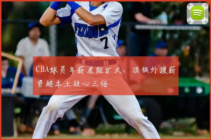 CBA球员年薪差距扩大,顶级外援薪资超本土核心三倍