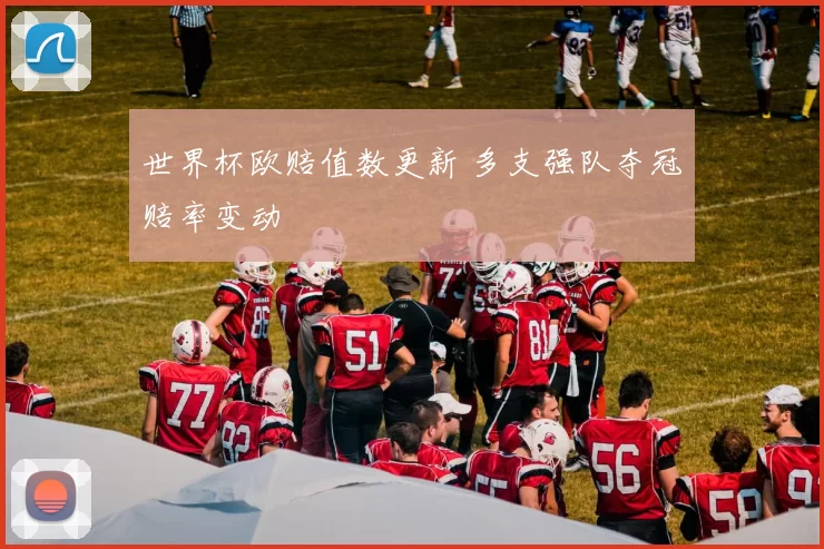 世界杯欧赔值数更新 多支强队夺冠赔率变动
